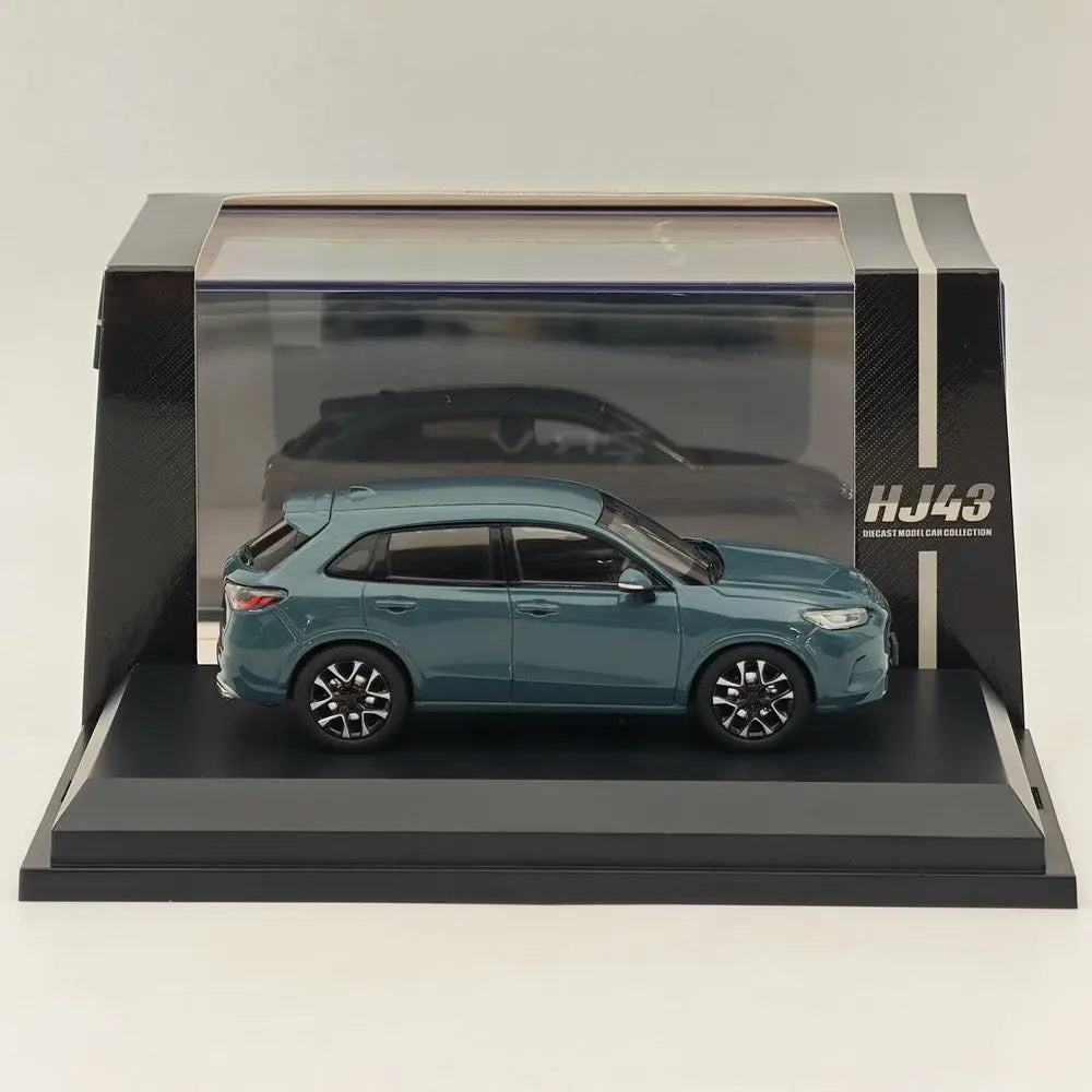 Hobby Japan 1/43 ZR-V e:HEV Nordic Forest(P) HJ431005GF Diecast Model Car Miniature Limited Collection Auto Toy Vehicle Models
