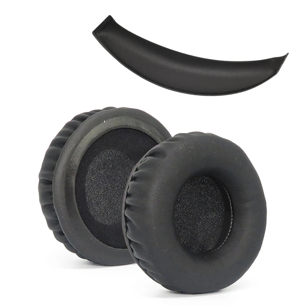 Ear Pads For Sennheiser HD205 Headphone Earpads Replacement Headset Ear Pad PU Leather Sponge Foam