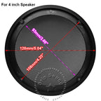 For 4"/5"/6.5"/8"/10" Inch Speaker Conversion Net Cover Car Home Audio Decorative Circle Metal Mesh Grille Protection 16E