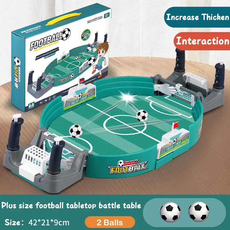Portable Soccer Table - Desktop Foosball Board Game for Kids, Boys & Family Parties | AlluCanFind