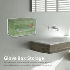 Glove Box Storage Labor Insurance Gloves Display Box Medical Tissue Box Acrylic Glove Dispenser Wall Mountable Tissue Holder