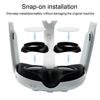 For Quest 3 Lens NO Myopia Anti-Blue Light Lens VR Glasses Lens Protection Frame For Meta Quest 3 Accessories Disassemble