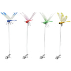 20-3pcs 31cm Simulation Dragonfly Clip Bug Deterrent Realistic Dragonfly Hat Clip Bug Repellent Dragonfly Home Garden Decor