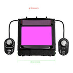 Welding Mask 100*65mm 1111 4 Sensors Grinding DIN 3/4-13 MMA MIG TIG EN 379 UL CSA AS Solar Auto Darkening Welding Helmet