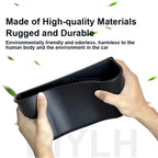 Car TPE Storage Box For TESLA MODEL 3/Y Car Seat Back Storage Box Multifunctional Car Cup Holder Trash Can Auto Accessories