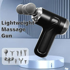 Triple mini fascia gun with 6 modes of exercise, perfect for relaxing the waist, back, legs, and muscles throughout the body