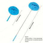 Reusable Microfibre Ceiling Fan Duster Dusting Dust Duster Ceiling Fan Blade Cleaning Adjustable Length Household Cleaning Tool