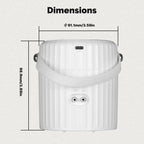 MOES Tuya WiFi Smart 1-Outlet Watering Timer Water Pump Device Irrigation System Garden Tools Sprinkler Design Auto Mode Manual