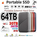Xiaomi Mijia Original High-speed 2TB 8TB 16TB SSD Portable External Solid State Hard Drive USB 3.1 Interface Mobile Hard Drive