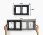 Hot New Pot Lid Storage Rack Cabinet Drawer Cookware Organizer Kitchen Space Saving Shelf Accessory