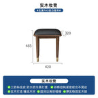 brown girl bedroom dresser eithe drawers box stool Small Hotel Dressing Table Storage Living Room Schminktisch Furniture