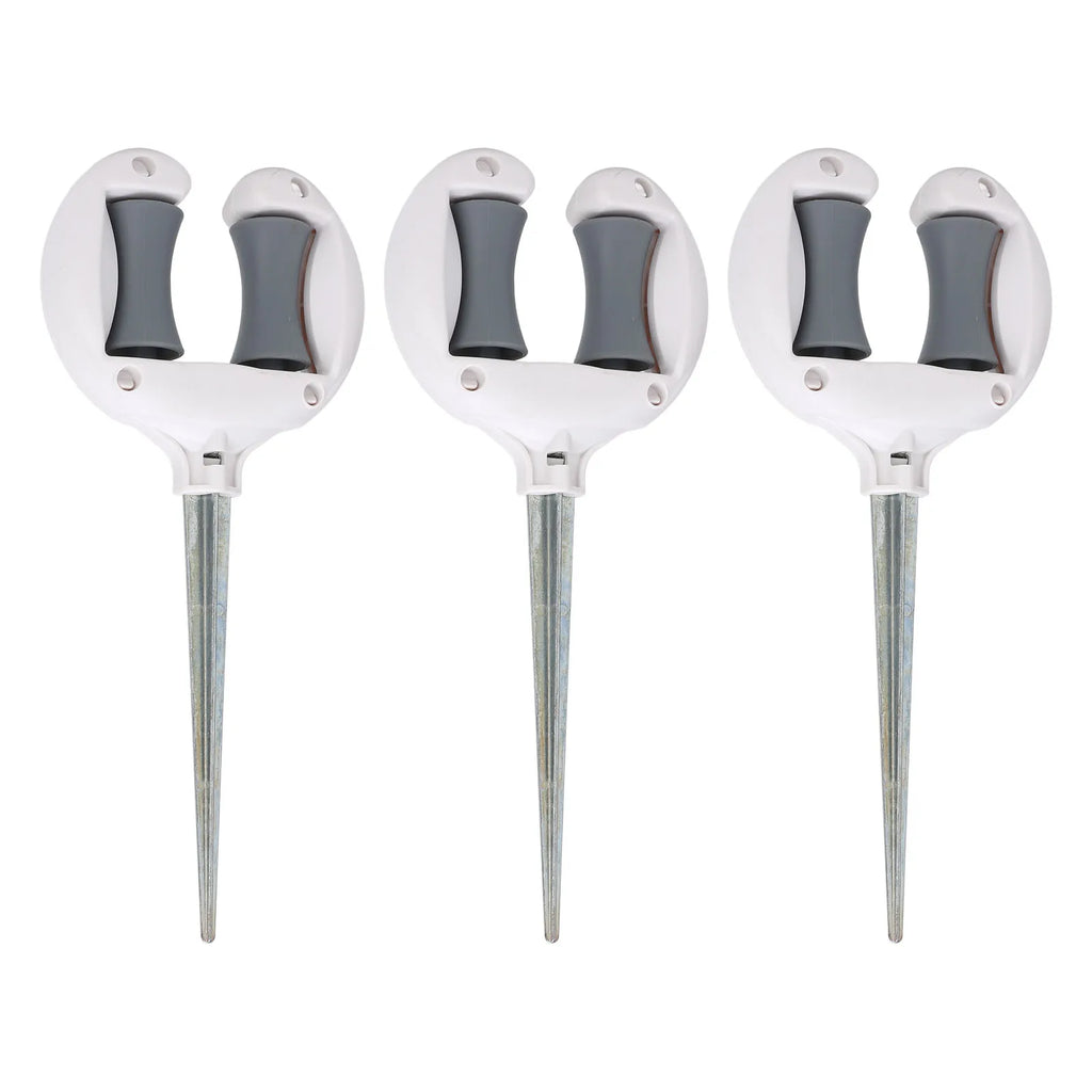 Garden Hose  Nail Top Roller Soft Water Pipe Positioning Pointed Head Lawn Hose  Spike Holder Hose  Spike Holder