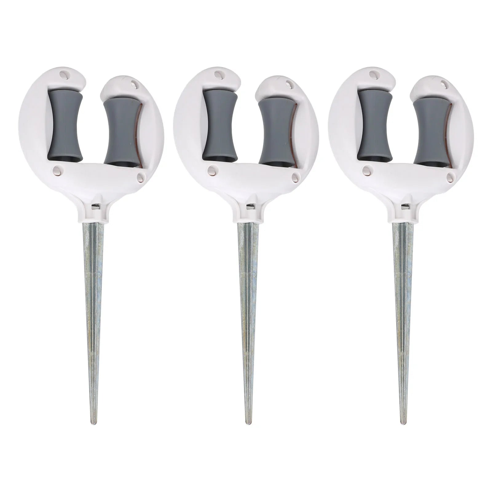 Garden Hose  Nail Top Roller Soft Water Pipe Positioning Pointed Head Lawn Hose  Spike Holder Hose  Spike Holder
