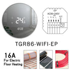 Beok Tuya Smart Thermostat Wifi Eletric Underfloor/ Water Gas Boiler Heating Room Temperature Controller Works with Alice Alexa
