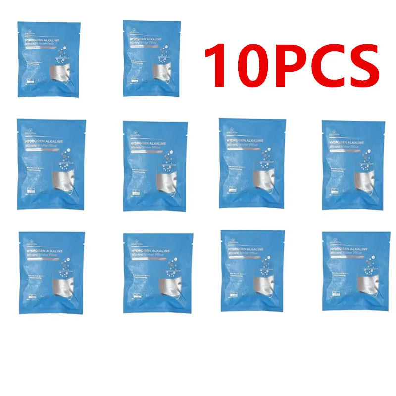 pH 9.5 Alkaline hydrogen water filtration antioxidant ceramic balls, a