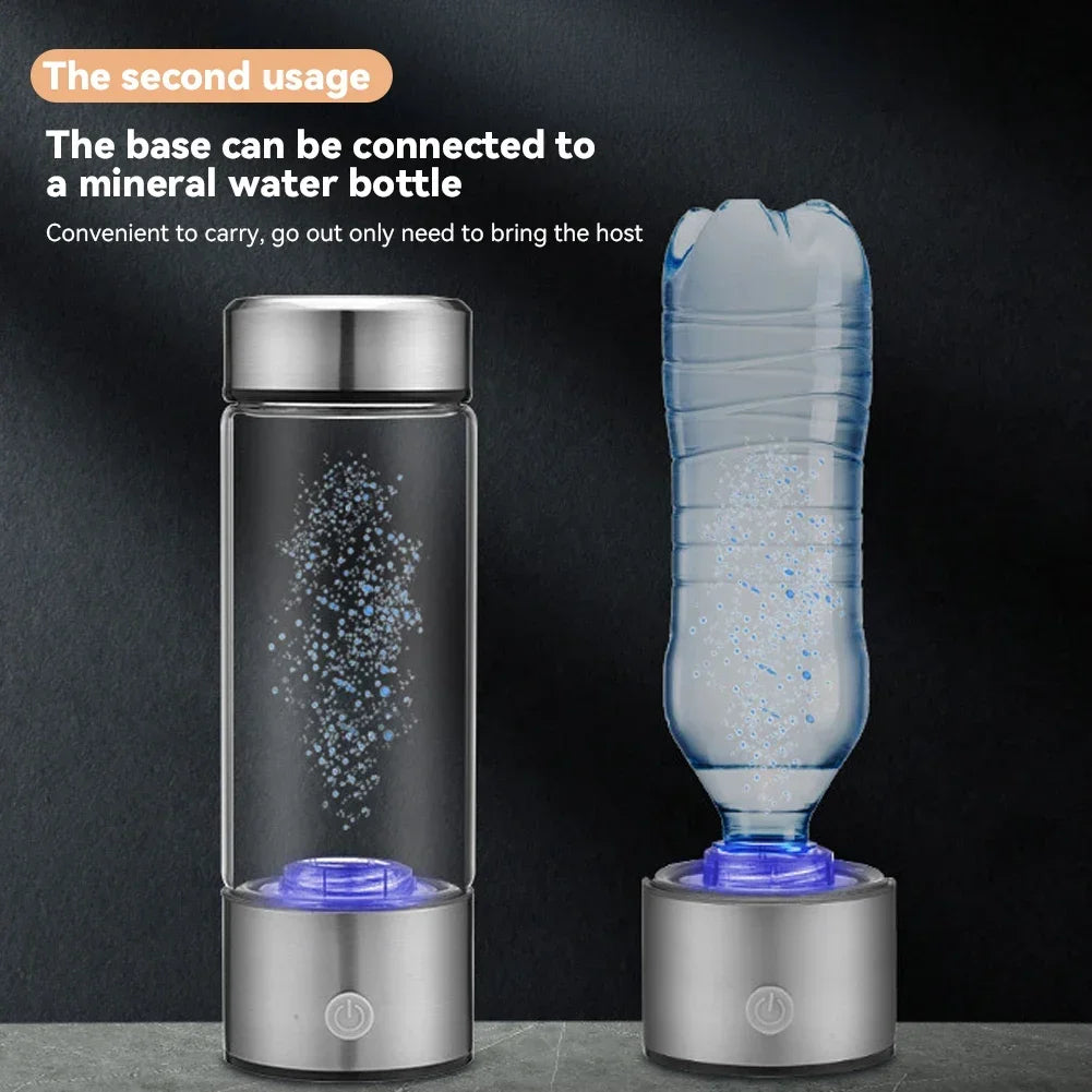 1Pc 2in1/3in1 450ml USB Charging Portable Hydrogen Water Generator 3 M