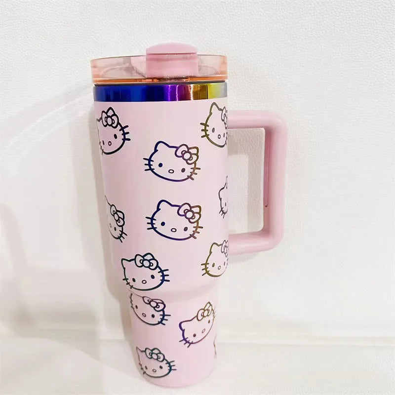 Anime Hello Kitty Stainless Steel Water Bottle