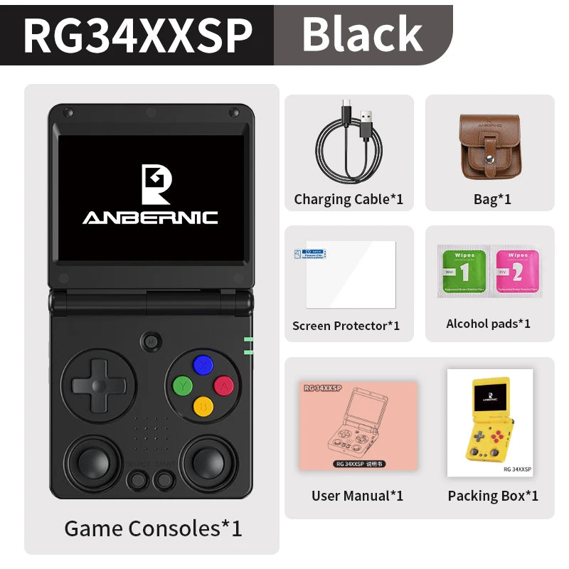 Flip Handheld Game Console