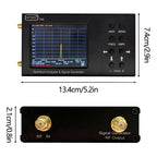HTOOL SA6 6GHz Portable Spectrum Analyzer Signal Generator 3.2-inch Touch Screen Handheld Spectrum Analyzer Signal Tester