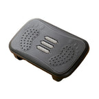 Foot Rest Under Desk Leg Rest with Roller Massage Foot Nursing Stool Foot Stool for Car Computer Desk Women Men Living Room Home