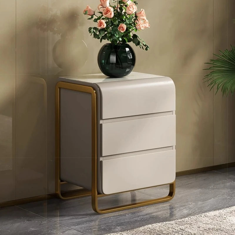 Light luxury modern simple fashion custom high end marble drawer cabinet 3 4 5 6 drawers Dresser home furniture Storage locker