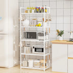 4/5-Storey Vertical Kitchen Storage Rack, Multi-Layer Storage, Used For Storing Items in The Kitchen, Bathroom, And Living Room