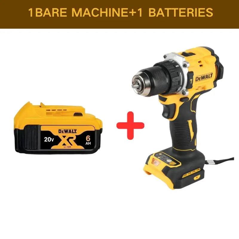 DeWalt DCD805 20V Brushless Slot Wrench, Compact Drill or Tools Driver Battery Impact Wrench, Power Tool