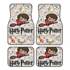 Harrys Potters Automotive Floor Mats for Cars Universal Fit Full Set Car Floor Mats Non-Slip for SUV Truck