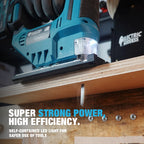 Electric Goddess 3500RPM Electric Curved Saw Cordless Jig Saw Portable Multifunction Carpenter Tool For Makita 18V Battery Pin