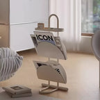 Sofa small side table living room balcony coffee table magazine bookshelf bedroom bedside shelf creative small table side cabine