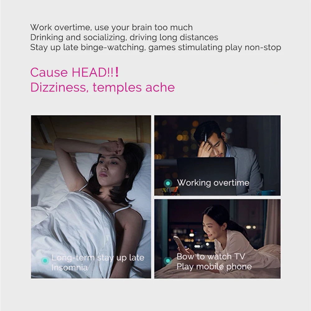 EMS Electric Head Massager