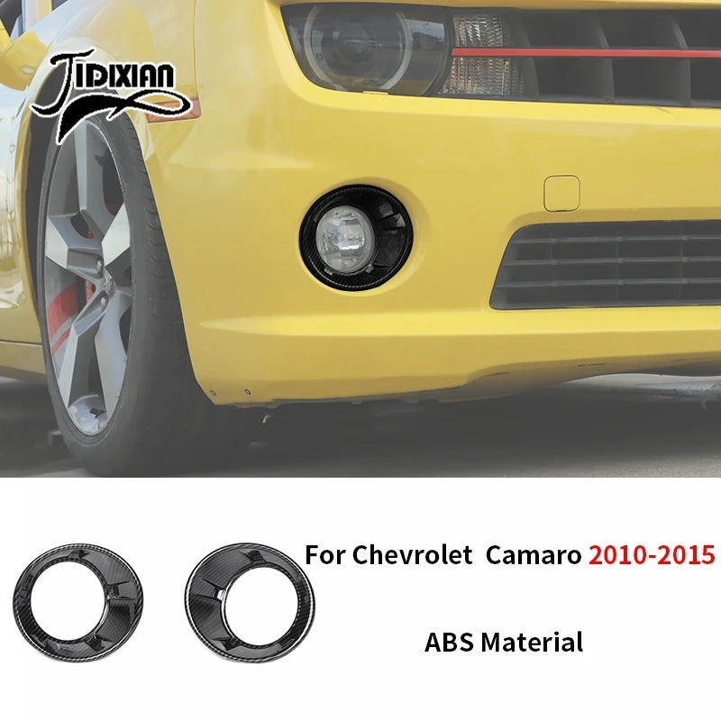 JIDIXIAN fit for Chevrolet Camaro 2010 2011 2012 2013 2014 2015 Car Interior Exterior Decoration Cover Carbon Fiber Accessories
