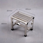 Simple Stainless Steel Stool Multi Functional Furniture Shoe Changing Stools Bath Footstool Portable Fishing Bench 걸상