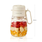 Royalty Line Roya Juice Bucket 12 Blade Knife Household Multi-function Portable Electric Juicer