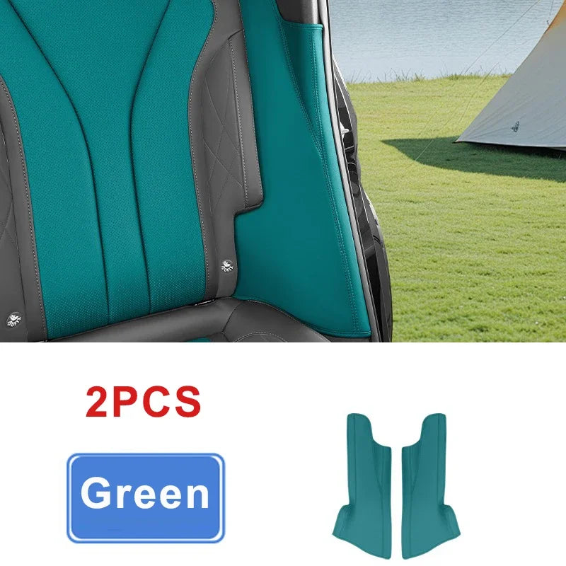 For Geely Monjaro Xingyue L Rear Second Seats Both Sides Leather Protective Pad Anti-scratch Protection Car Interior Accessories