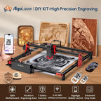 AlgoLaser DIYKIT Laser Engraver 10W Output Power,App Offline Control,Table DIY Engraver Cutter Tool For Metal/Glass/Wood Engrave