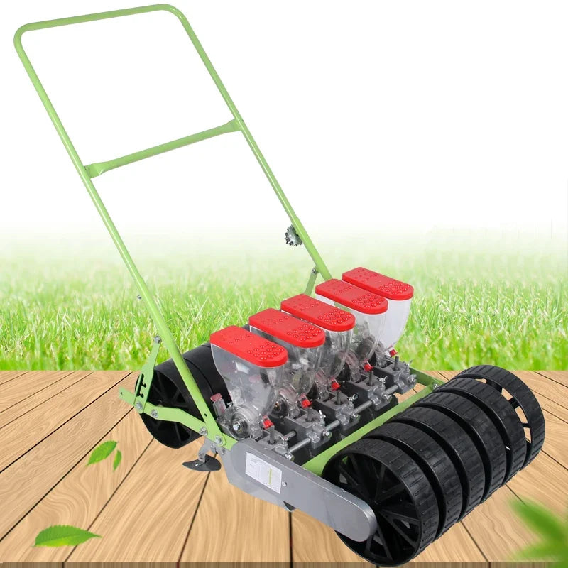 Hand Push Corn Planter, Vegetable Herbs, Cabbage, Radish, Paraware, Spinach Seeder, High Quality