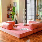 Italian Retro Corduroy Sofa Bed