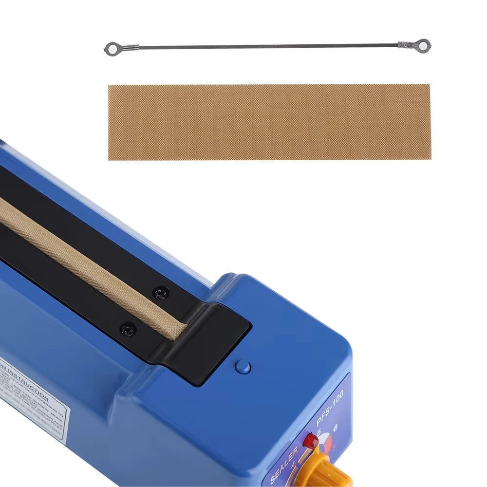 Electric Heat Bag Sealing Machine Plastic Bag Sealer Hand Press Food Seal Plastic Bag Impulse Sealer Fast Heat Packaging Machine