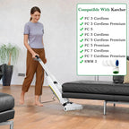 Rollers Brush Set for Karcher FC7 FC5 FC3D FC3 Cordless Hard Floor Cleanr, Multi-Surface Roller, Roller Brush Set for Kärcher FC