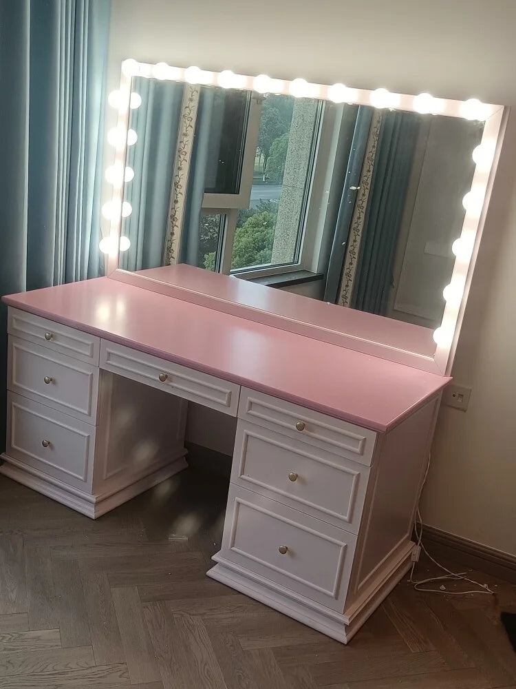 Luxury Girl Bedroom Dresser Eithe Drawers Box Living Room Storage Dressing Table Wooden Women Large Comoda Pra Quarto Furniture