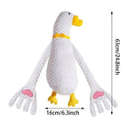 White Goose Baby Sleeping Patting Doll - 3-Speed Soothing Palm Electric Hand Pillow | AlluCanFind