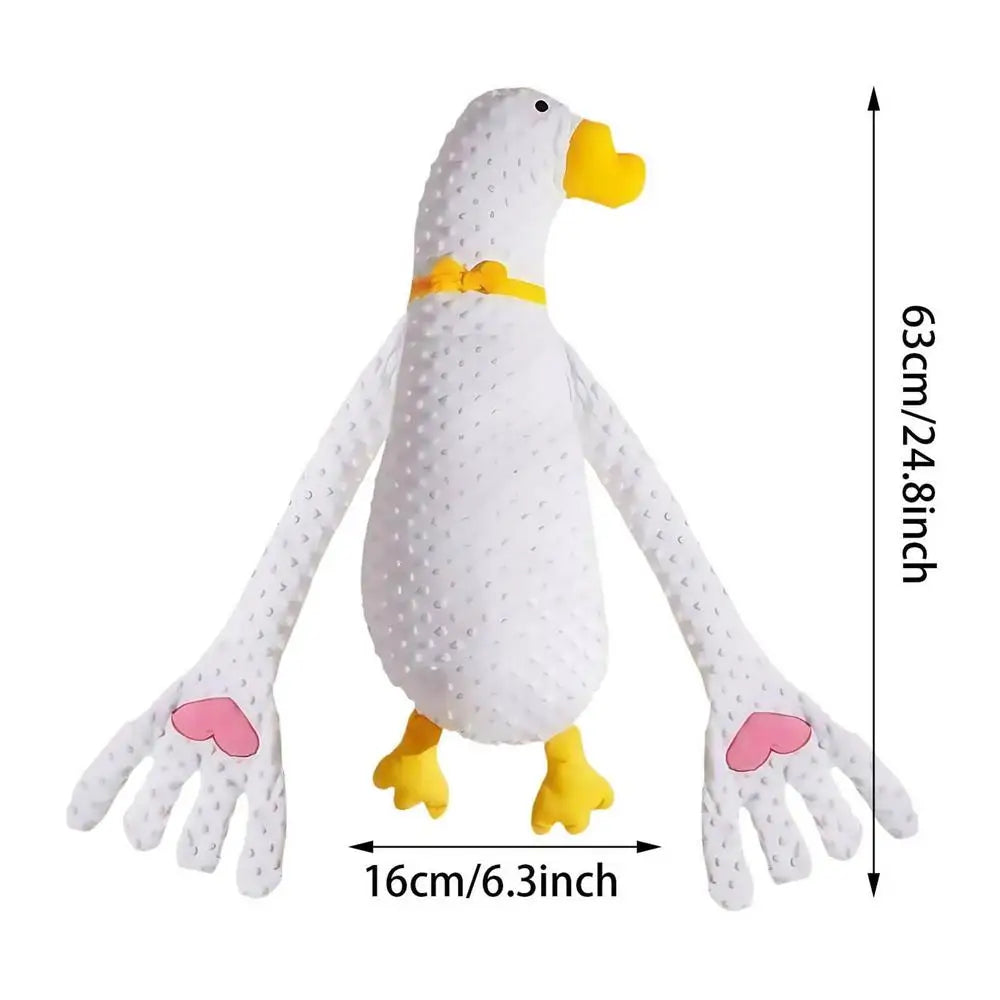 White Goose Baby Sleeping Patting Doll - 3-Speed Soothing Palm Electric Hand Pillow | AlluCanFind