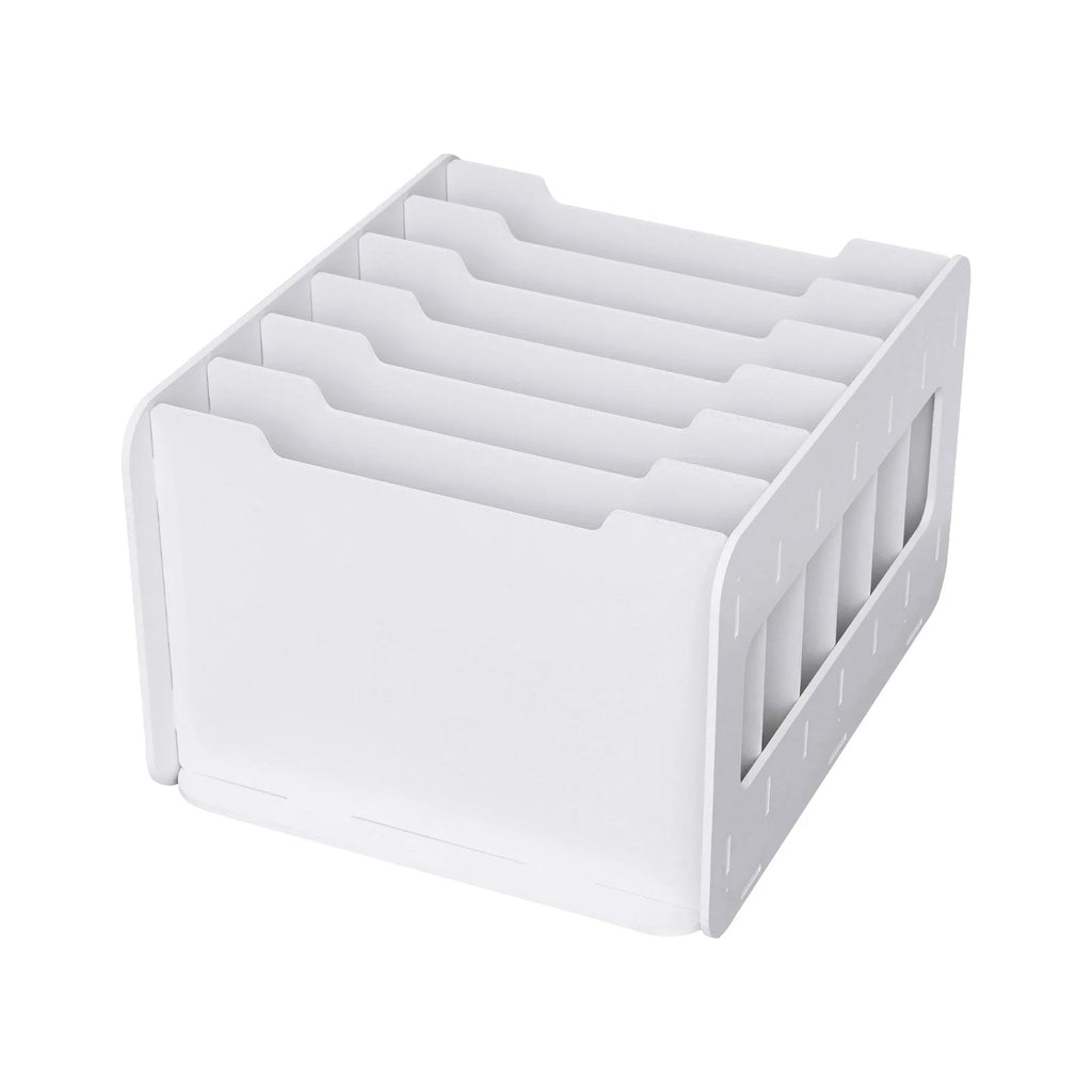 7 Tier Desktop Organizer Paper File Holder Document Storage Rack Office Home NEW