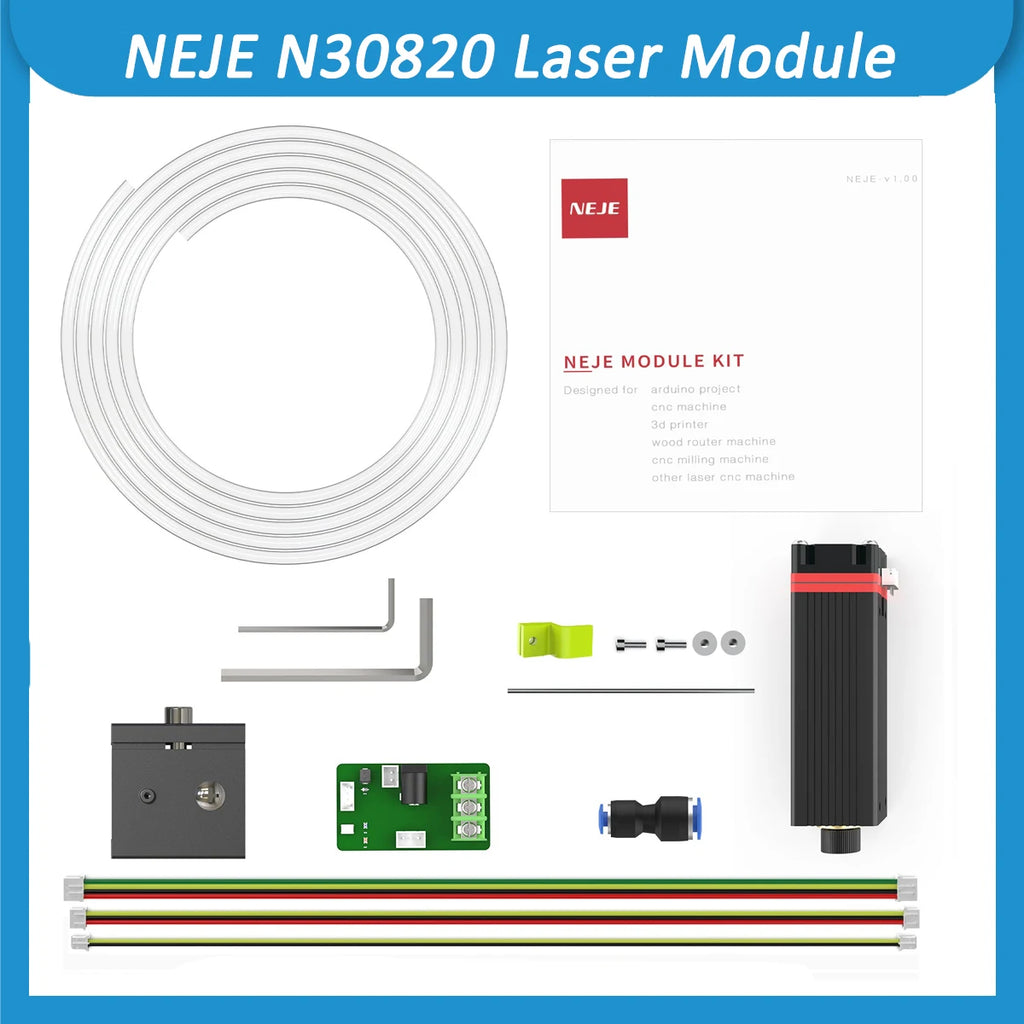 NEJE Engraving Module Engraving Machine Wood Marking Cutting Tool Air Assist