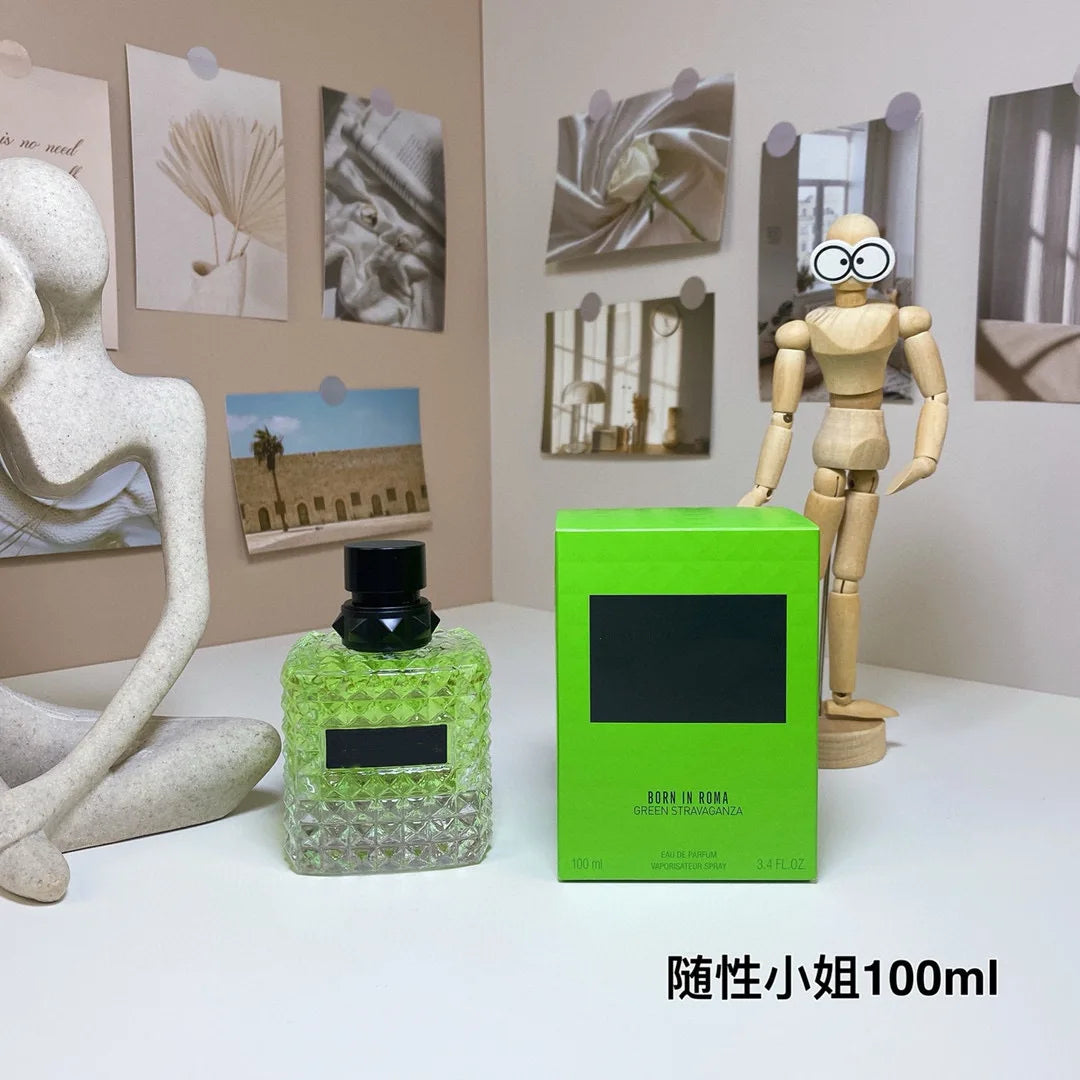 100ML Original Brand Perfume High-Quality Long Lasting Fragrance  Charming Lady Body Spray Men Women's Perfumes  Born in Roma