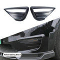 For Tesla Model Y Fog Lamp Spoiler Blade Trim Protective Cover Wolf Tooth Wind Blades ABS Car Decoration Stickers Accessories