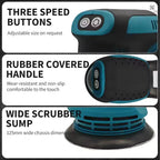 Rechargeable Disc Random Orbital Sander For Woodworking Sanding And Polishing - Compatible With Makita Lithium-Ion Battery