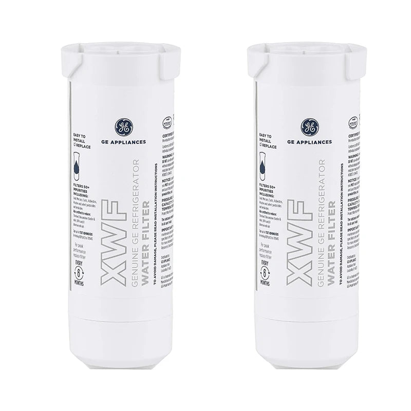 Refrigerator Water Filter Replacement for GE XWF compatible GBE21 GDE21 GDE25 GFE24 GFE26 EFF-6048A WD-XWF WS648A AFC-RF-G11 CF9