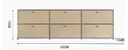 Module Combination Sideboards Cabinet Drawer Living Room Cabinets Side Chest of Drawers Hallway Storage TV Stand Bedroom Cabinet